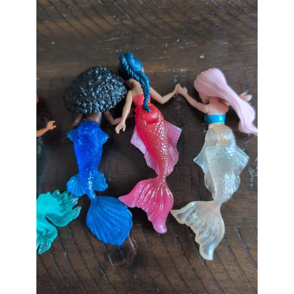 Mattel Disney Princess Ariel & Her Sisters Live Action Movie Dolls Mermaids
